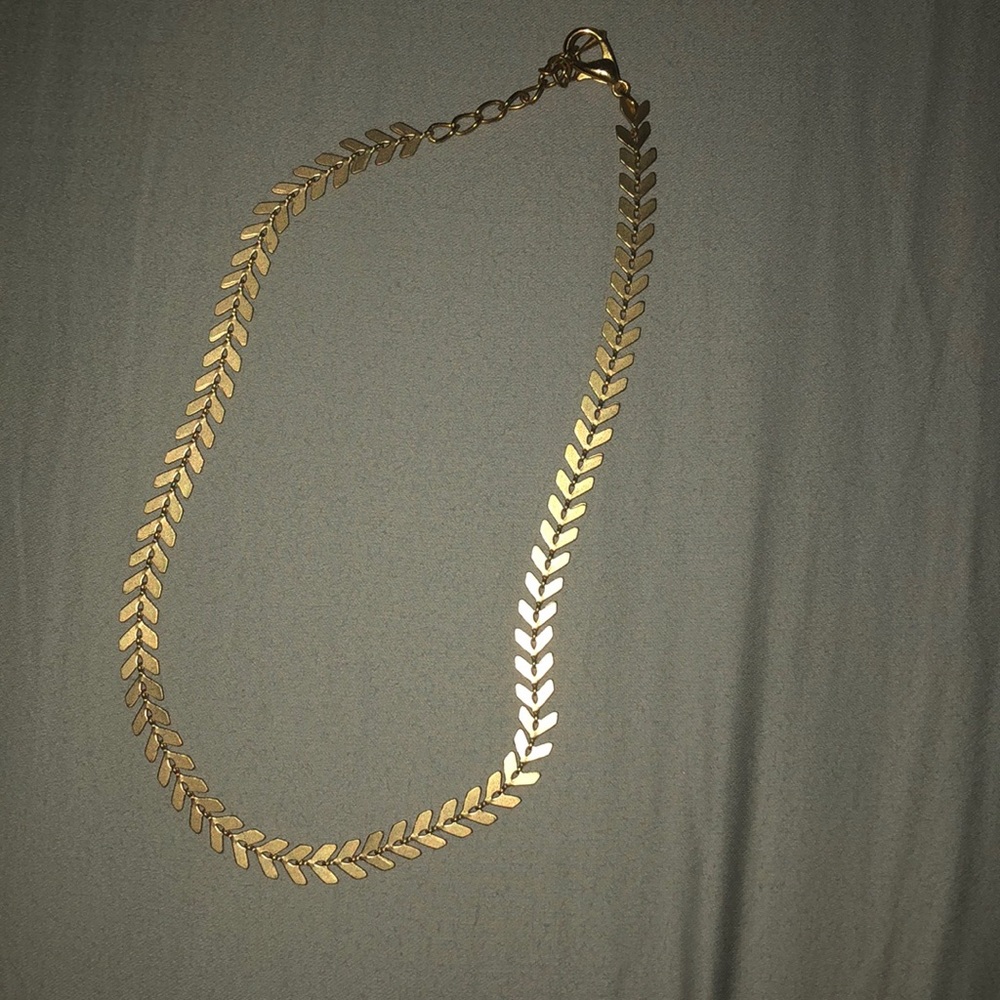 Gold choker